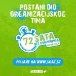 Read more about the article Organizacijski tim 72 sata bez kompromisa u Splitu traži nove članove!